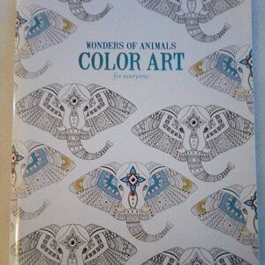 Wonders of Animals Color Art for Everyone - Leisure Arts, BRAND NEW